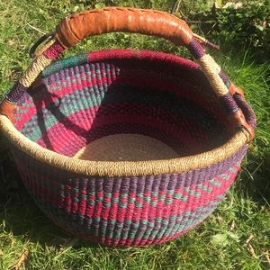 African Woven Basket